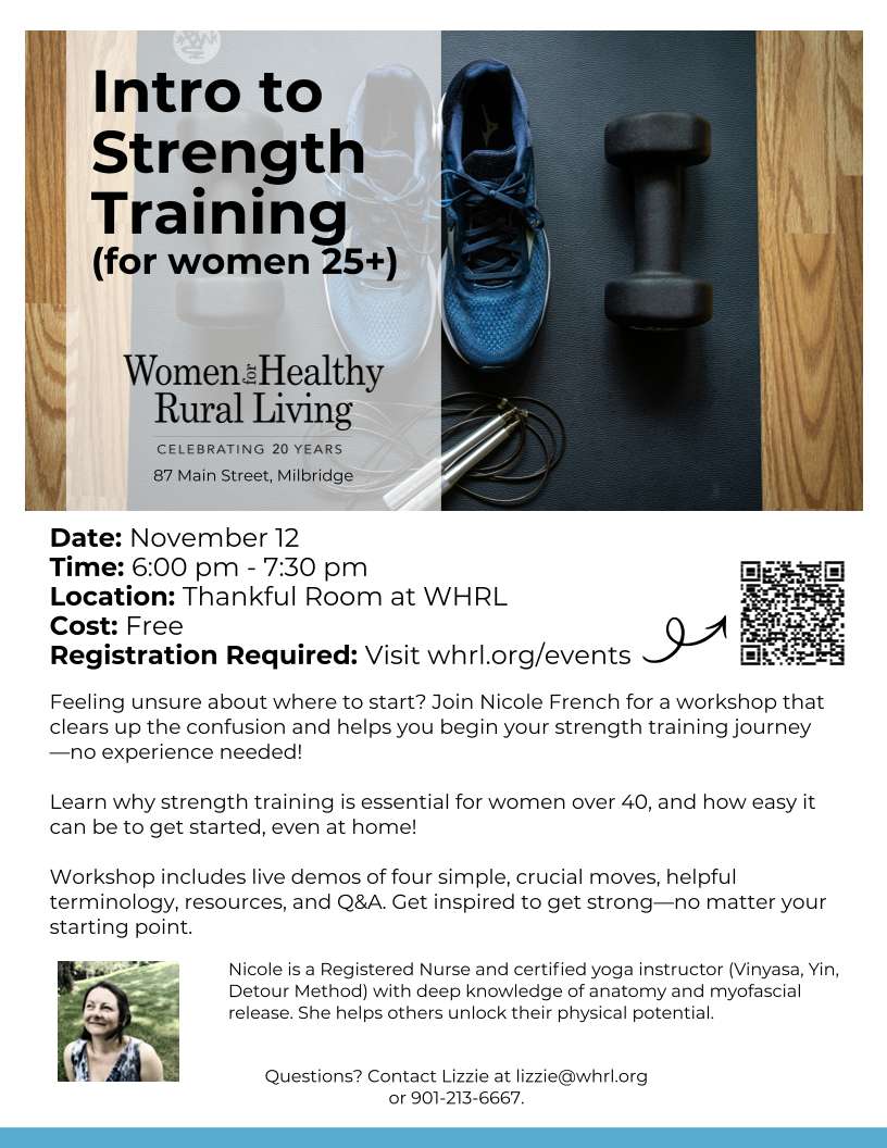 Women for Healthy Rural (WHRL) Programming Guides and Flyer